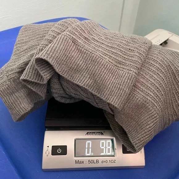 Grey Soho NY&Co NWT open back sweater size large bin 11 - Picture 7 of 7